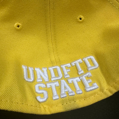 Undefeated State Logo Yellow/Black Fitted Hat