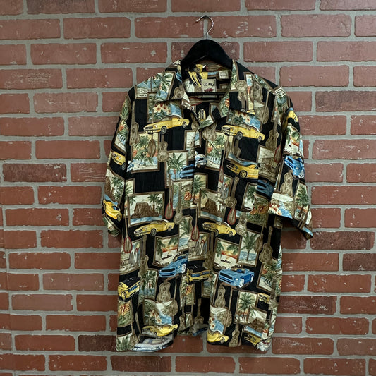 Island Collection Car Button Up