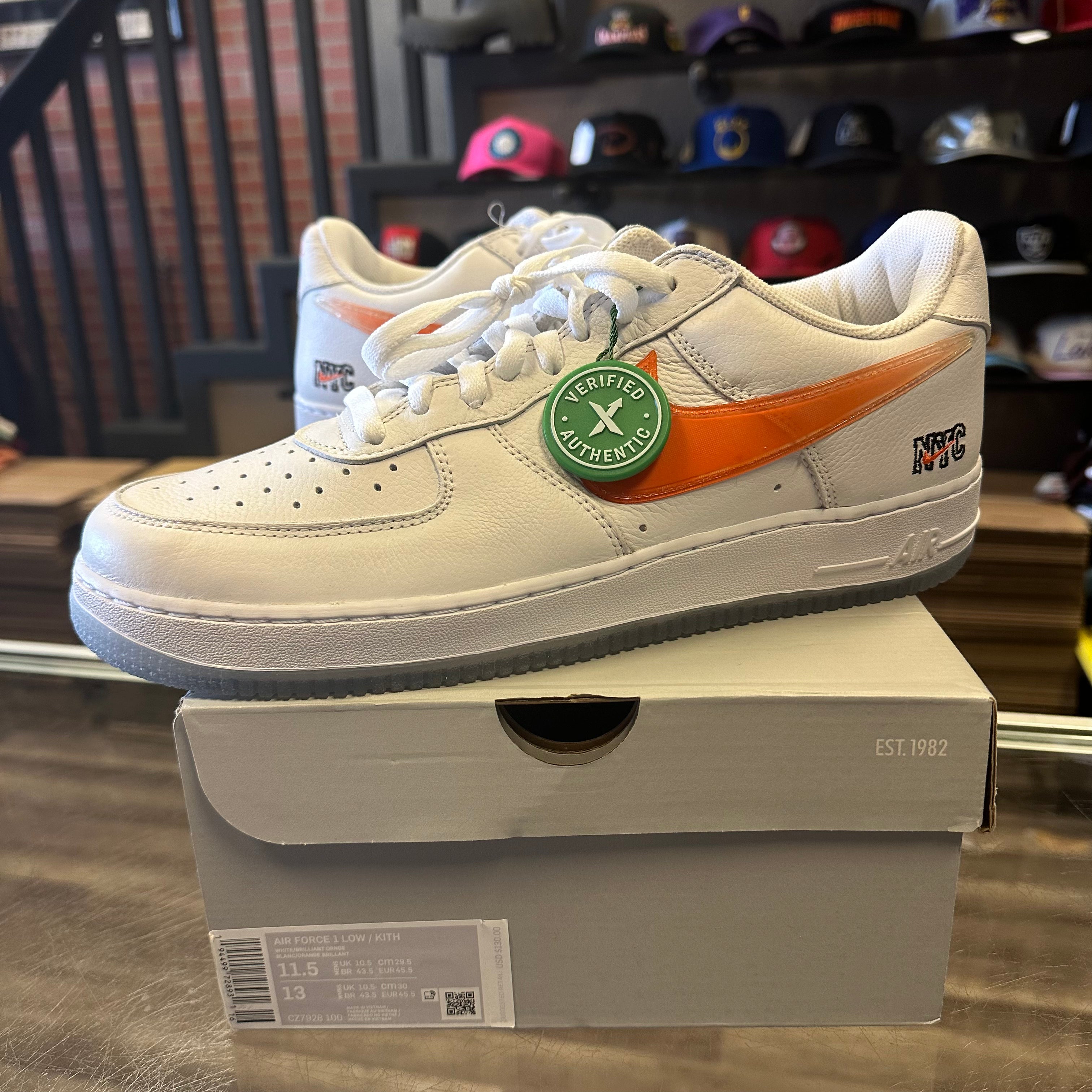 DS Nike Air Force 1 Low Kith Knicks – Yesterday's Fits