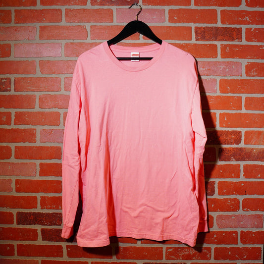 Supreme Pink L/S Tee
