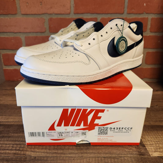 DS Air Jordan 1 Low 85 Metallic Navy