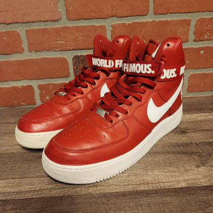 Nike Air Force 1 High Supreme Red