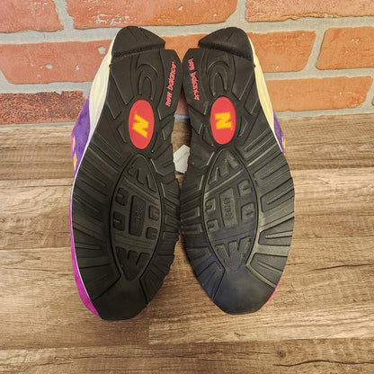 DS New Balance 990v2 Purple Yellow