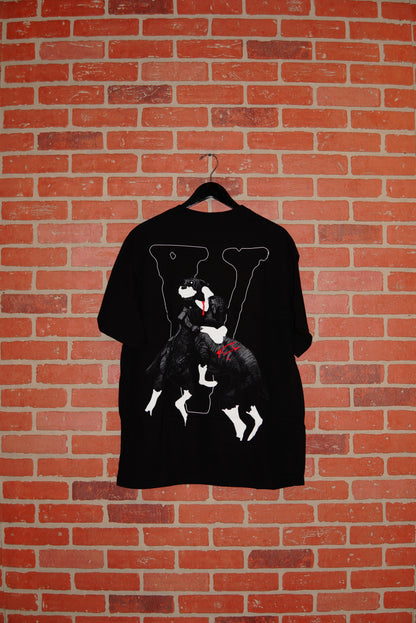 DS VLONE X City Morgue Dogs Black Tee