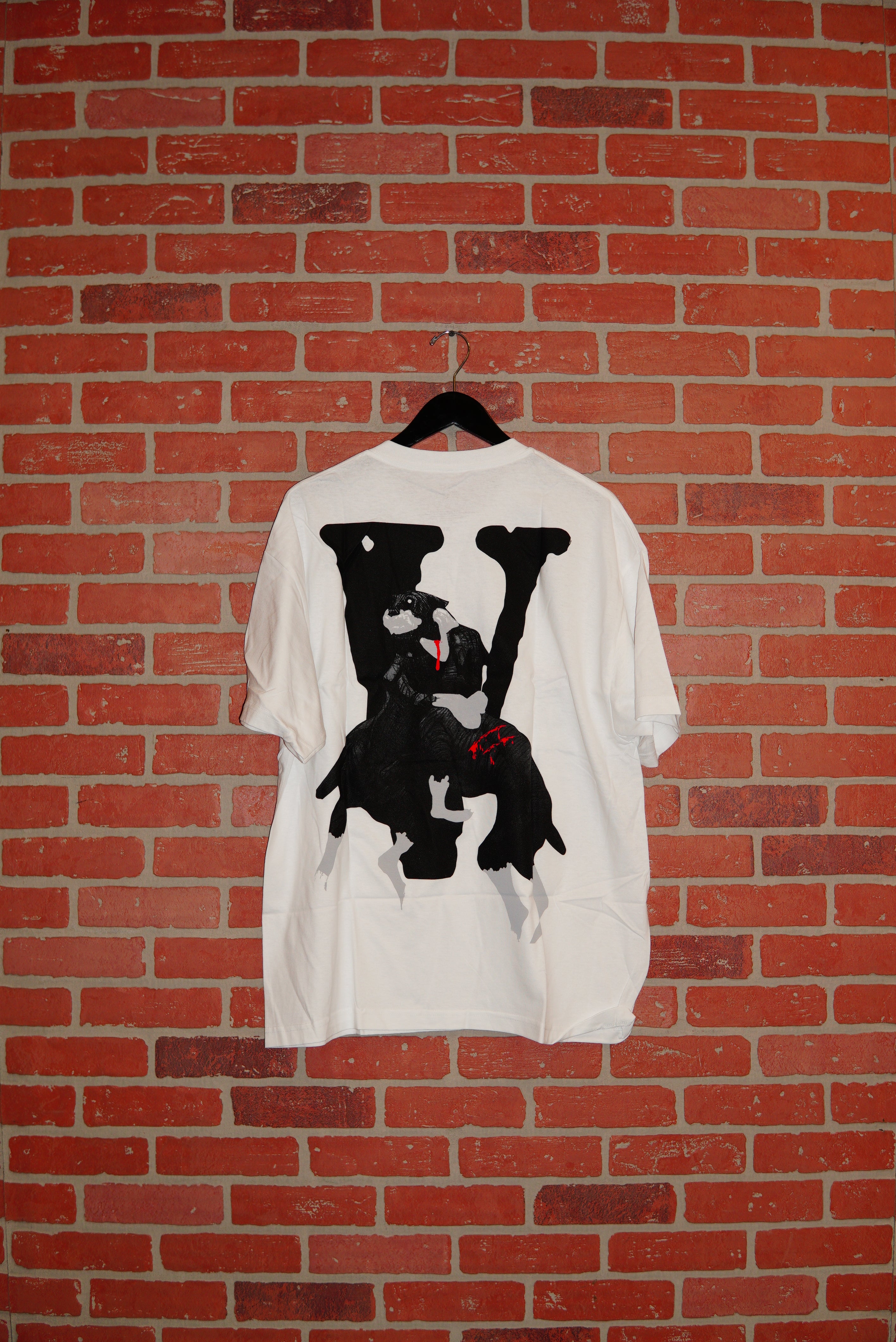 Vlone x city morgue dogs top tee white