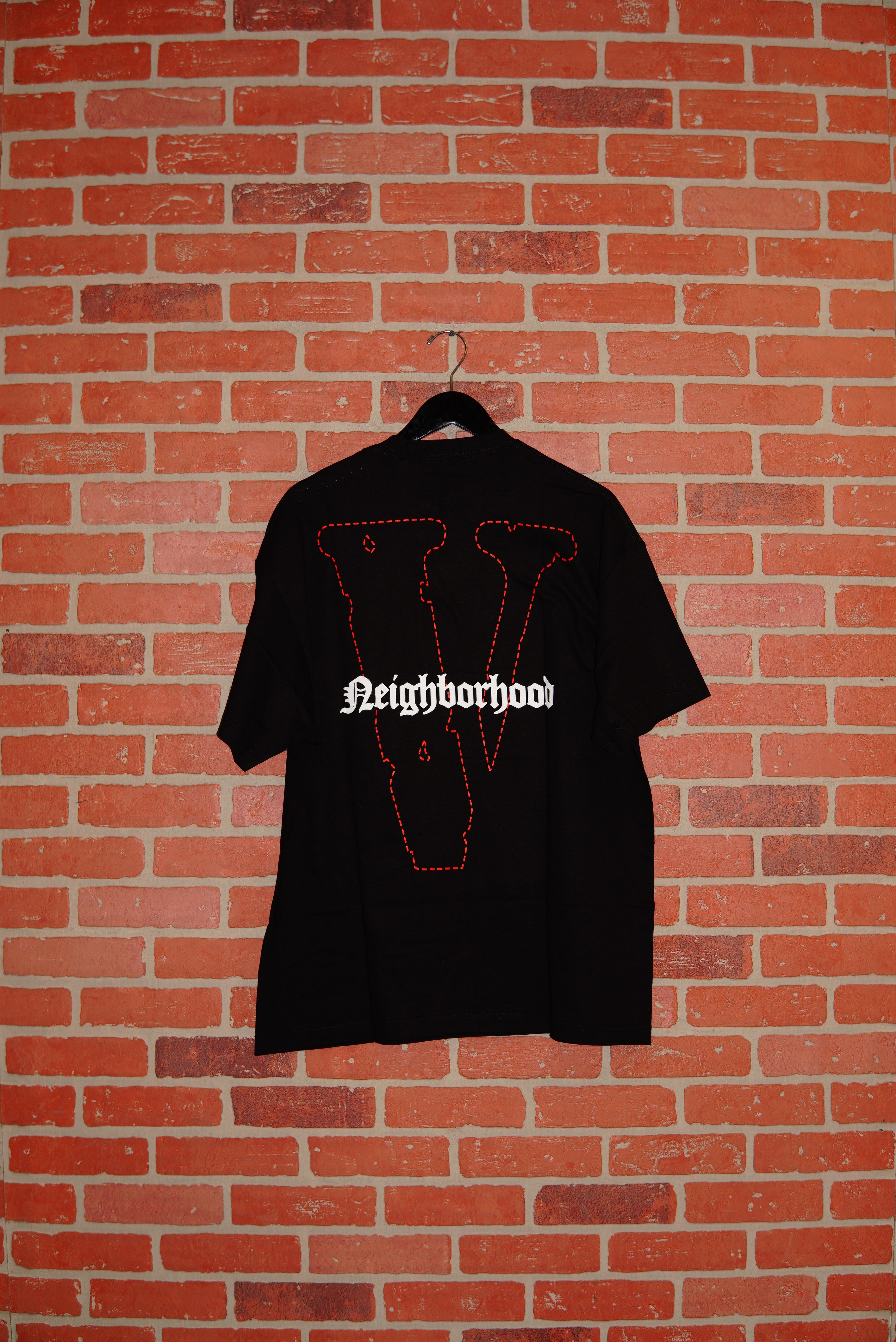 DS VLONE X Neighborhood Red Skull Tee – Yesterday's Fits