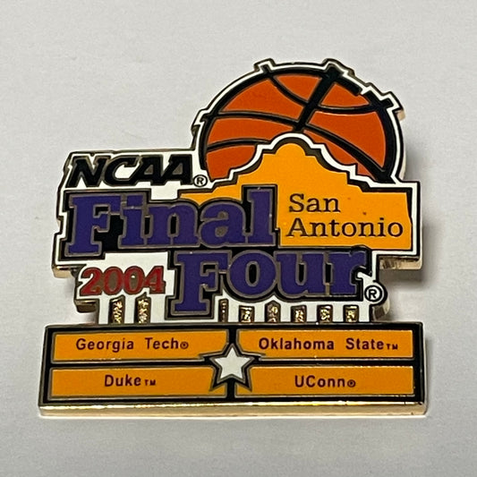 Vintage NCAA Fianl Four San Antonio 2004 Pin