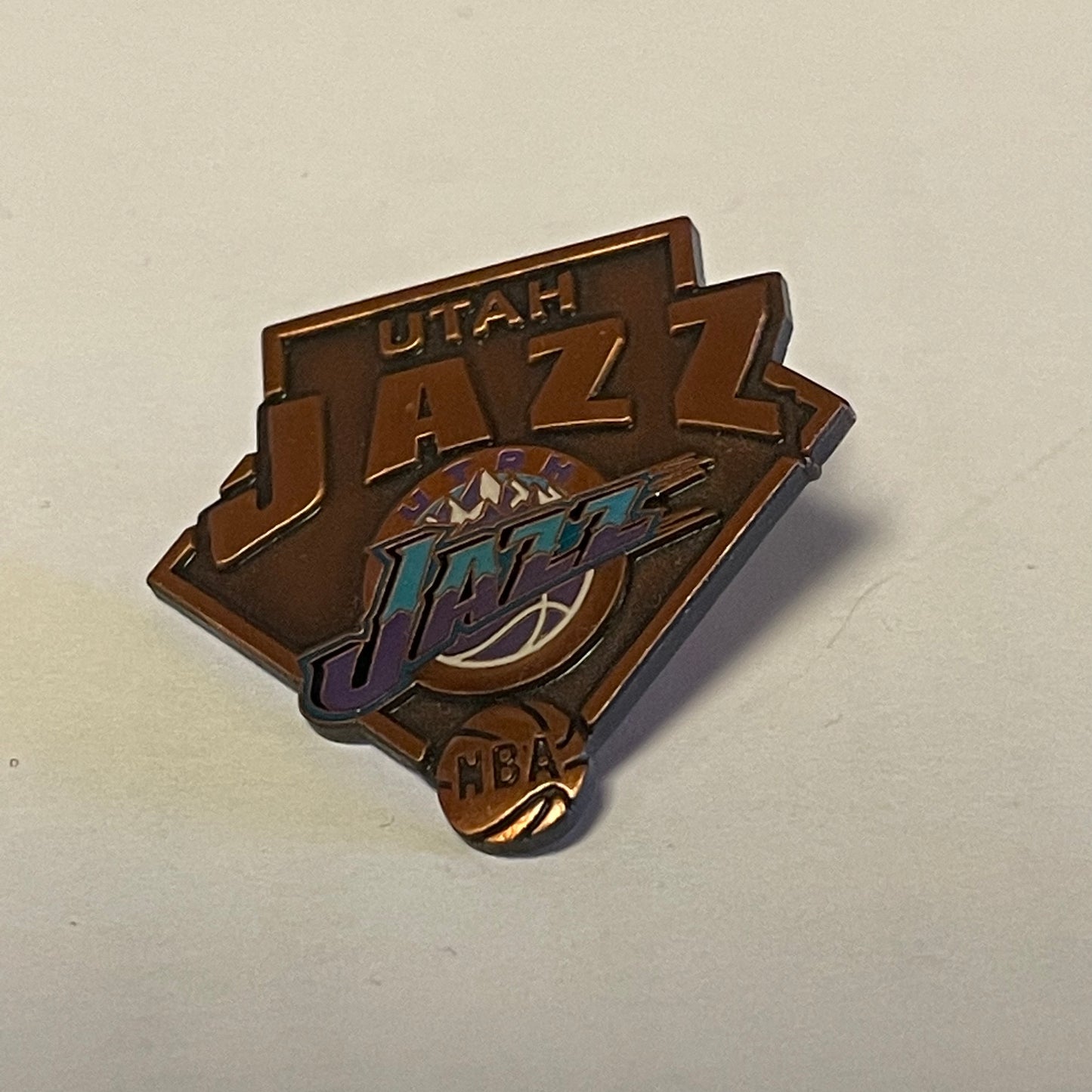 Vintage Utah Jazz Diamond Logo Pin