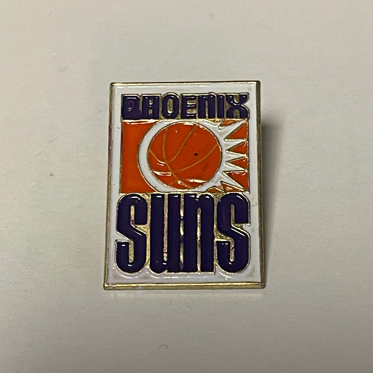 Vintage Phoenix Suns Logo Pin