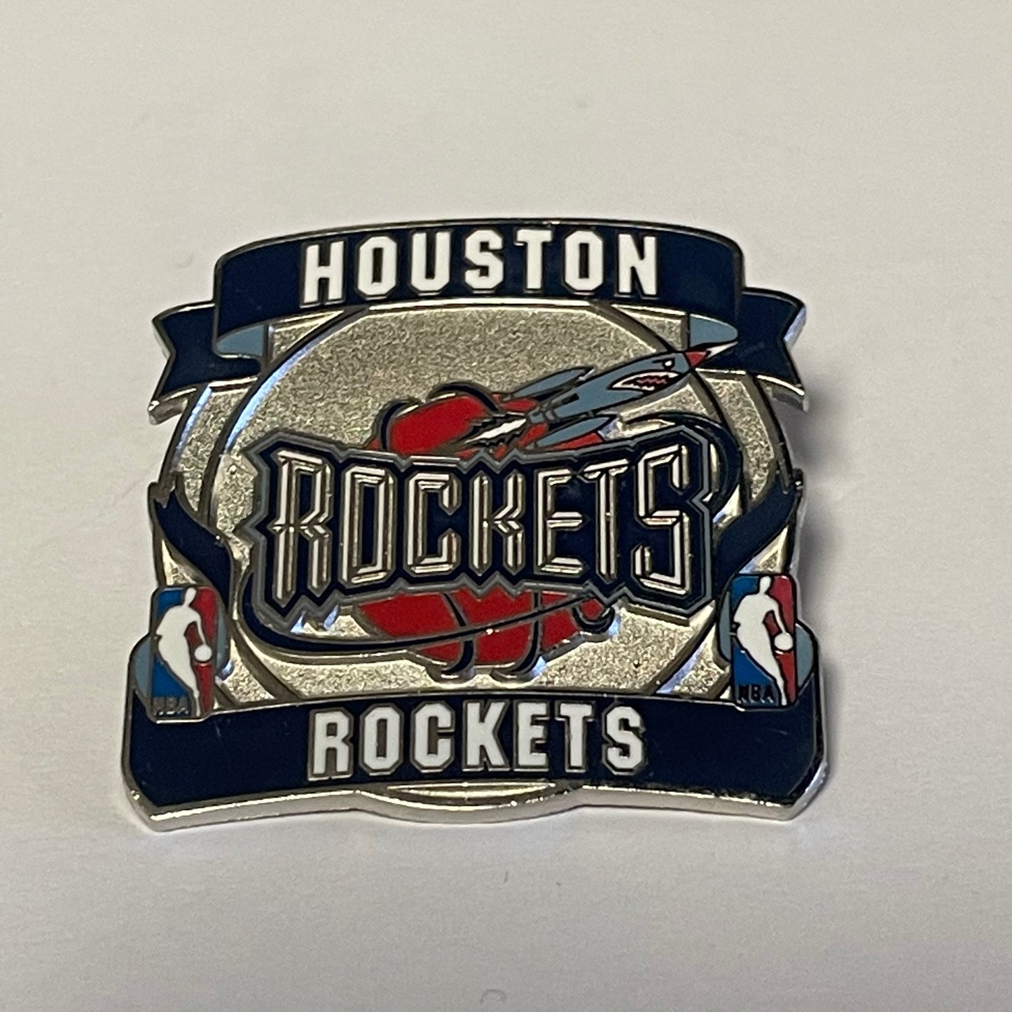 Vintage Houston Rockets Ship Logo Pin