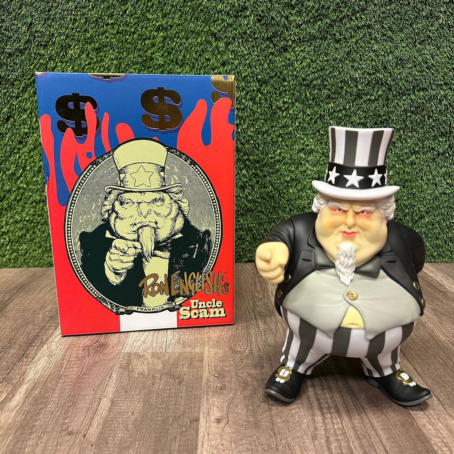 Propaganda Ron English Uncle Scam Figurine