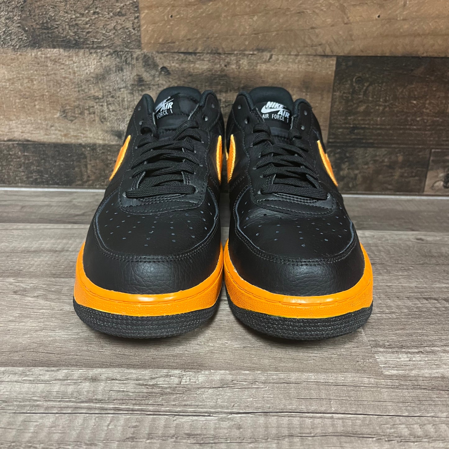 Nike Air Force 1 Black Orange Peel