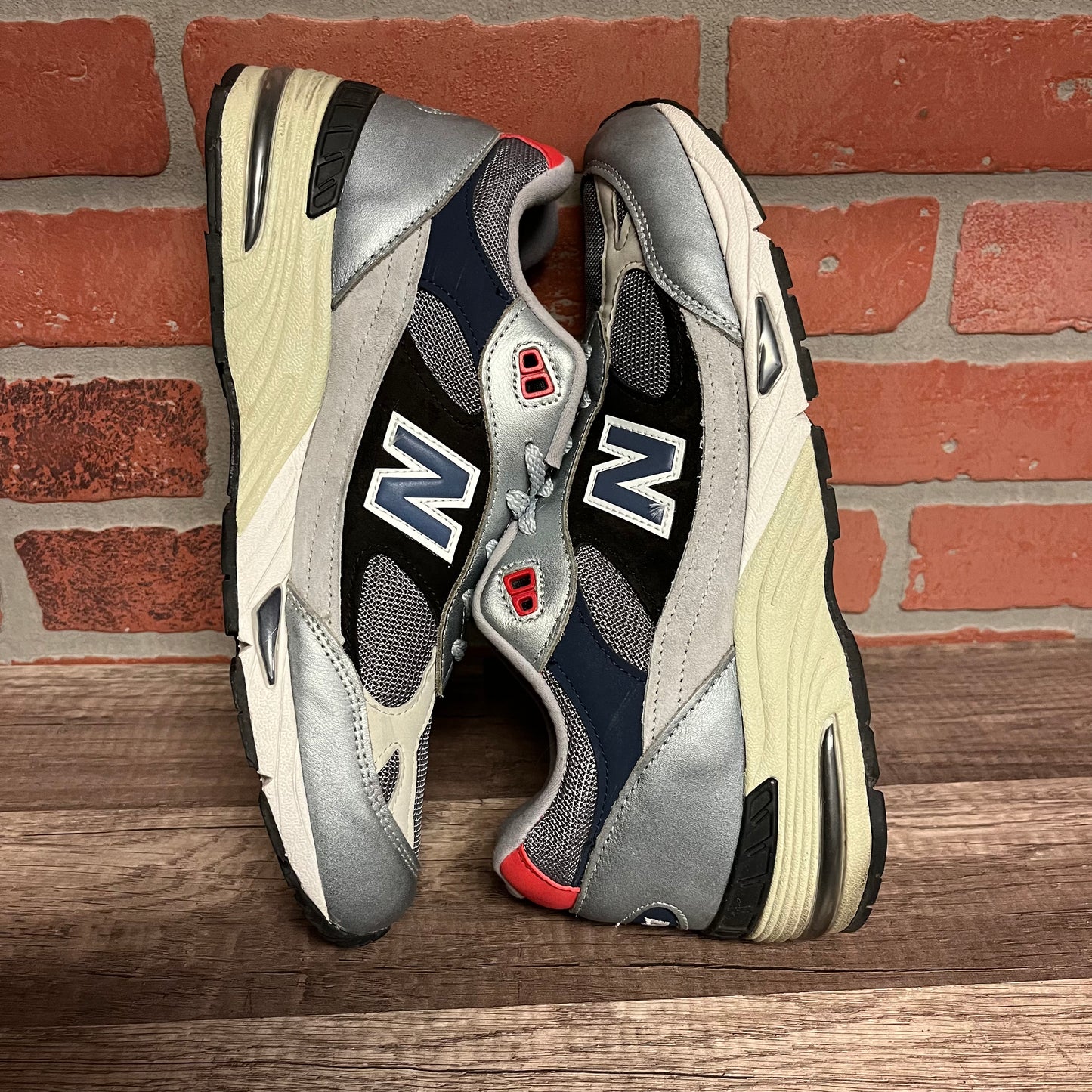 New Balance 991 Made in England Silver