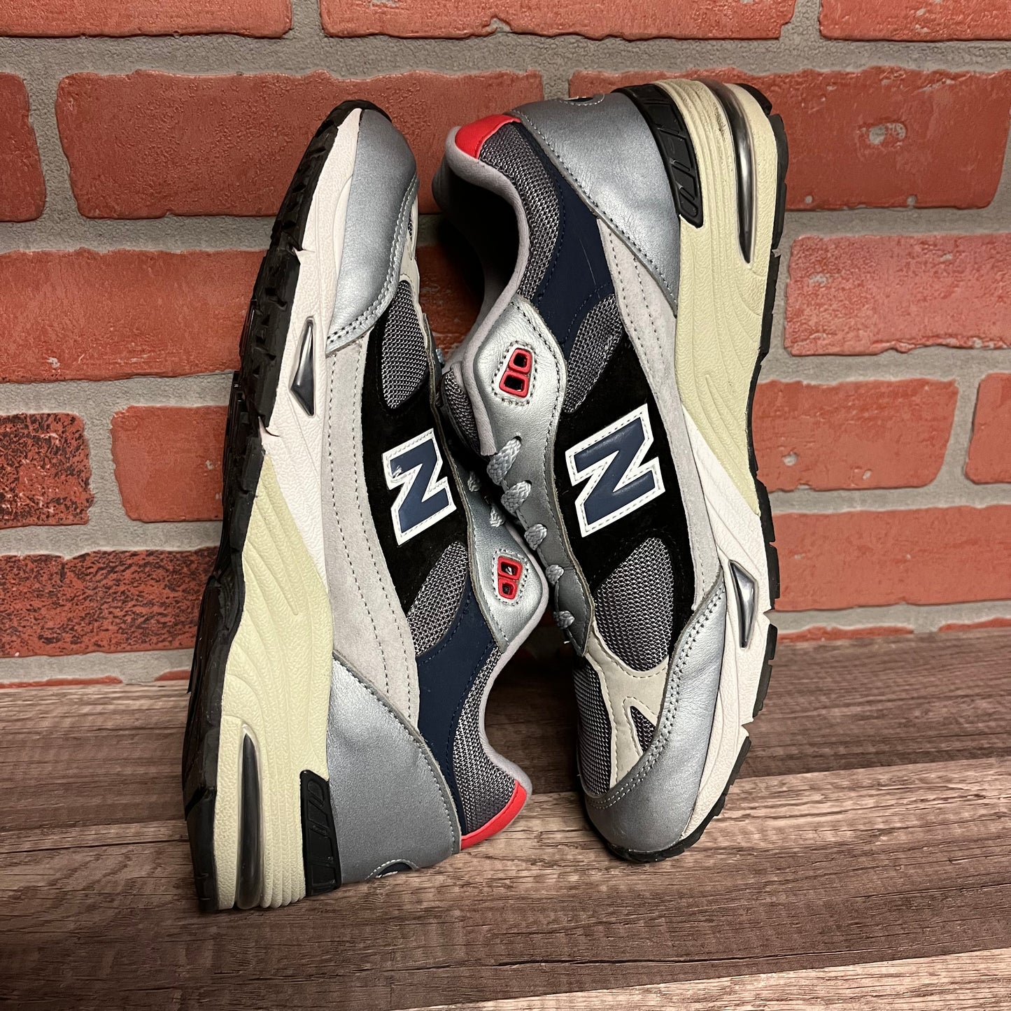 New Balance 991 Made in England Silver