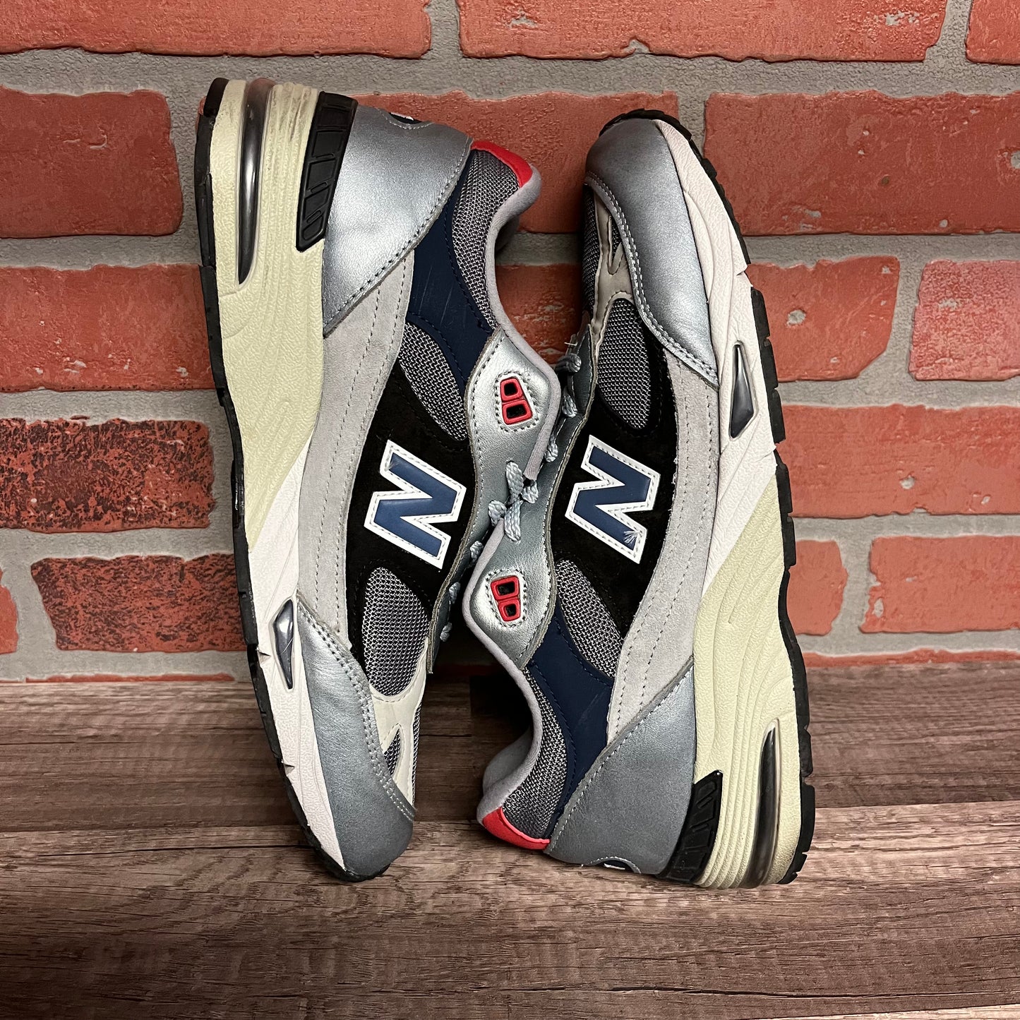 New Balance 991 Made in England Silver