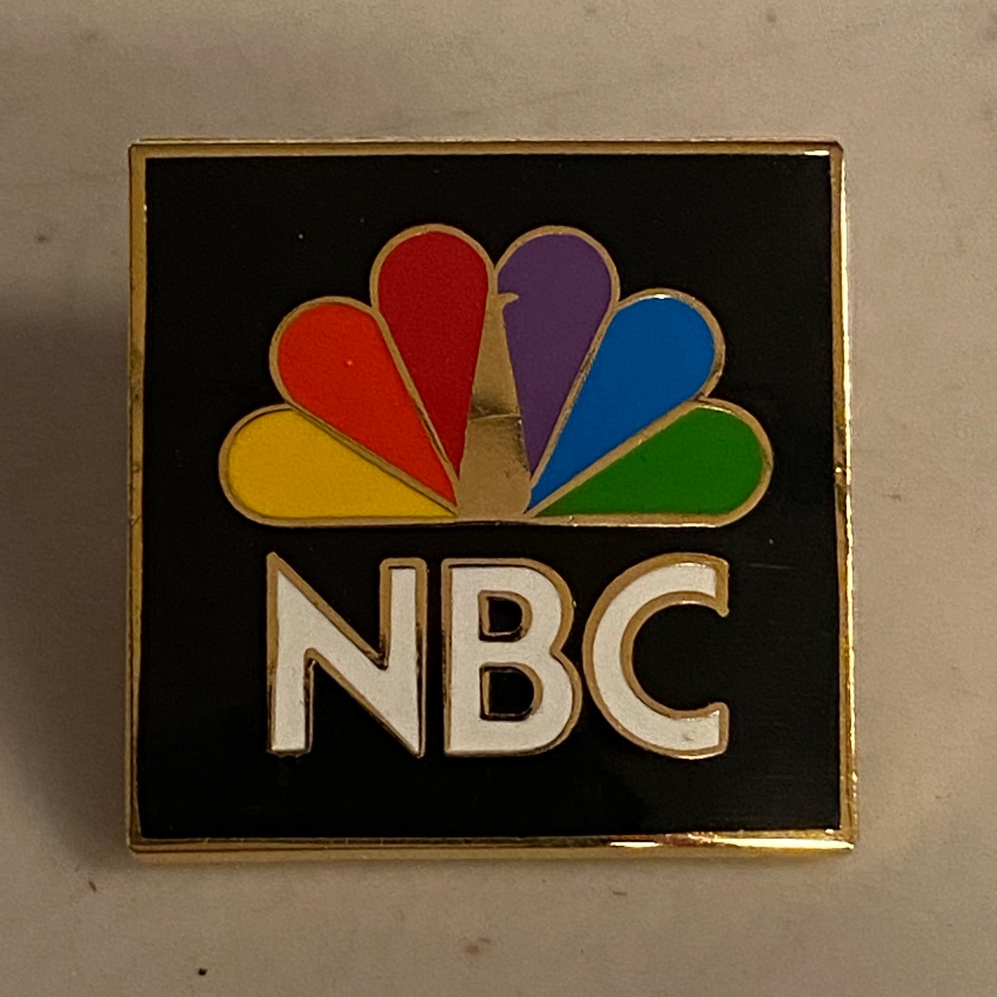 Vintage 1998 NBC Logo Pin