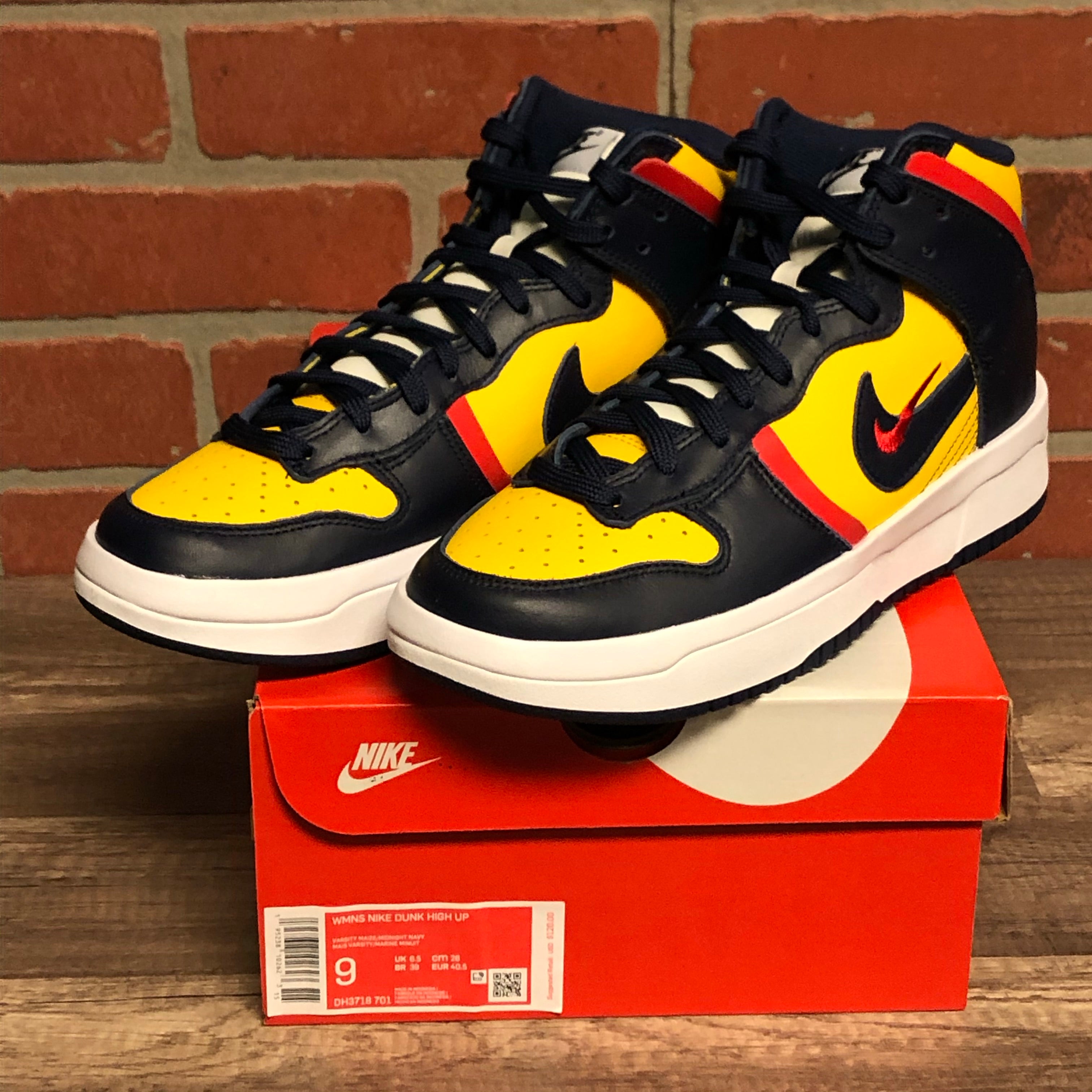 WMNS Nike Dunk High Up Rebel Michigan – Yesterday's Fits